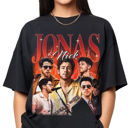 Vintage Jonas Brothers Shirt, Jonas Brothers Retro Shirt, Nick Jonas Brothers T-Shirt