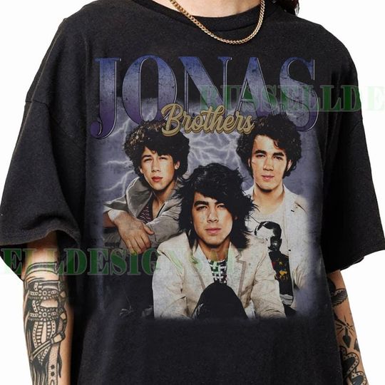 Jonas Brothers Vintage T-Shirt, Jonas Brothers Concert T-Shirt