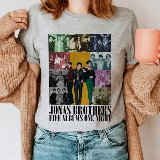 Retro Jonas Brothers Band Shirt, Jonas Brothers Shirt, Jonas Brother Merch
