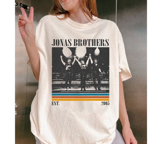 Jonas Brothers Shirt, Jonas Brothers Tee, Jonas Brothers Vintage T-Shirt