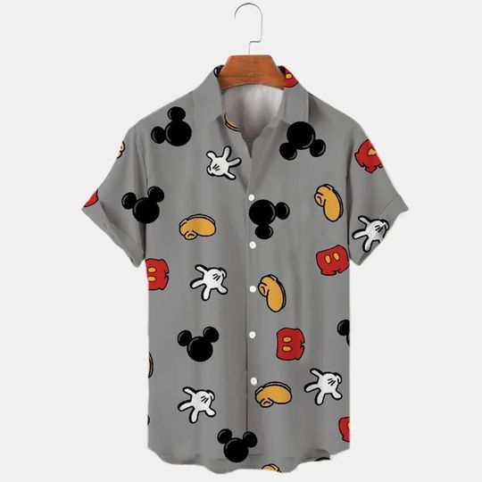 Discover Mickey Mouse Disney Hawaiian Shirt, Disney Aloha Shirt