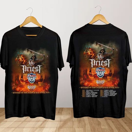 Discover Kk's Priest Return Of The Sinner Usa Tour 2024 Shirt