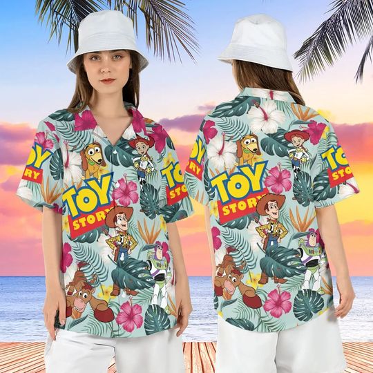 Discover Toy Story Disney Hawaiian Shirt, Disney Aloha Shirt