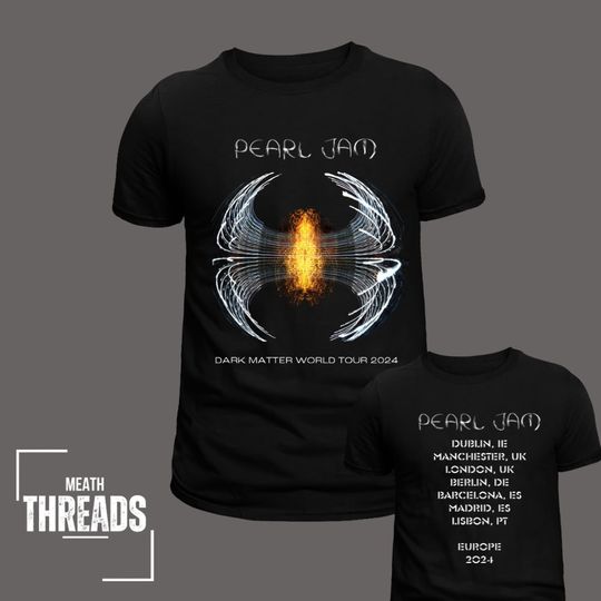 Discover Rock Tour T-Shirt Europe 2024 - Dark Matter Tour 2024