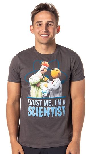 Disney The Muppets Trust Me I'm A Scientist Tshirt