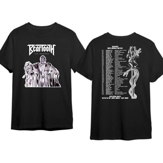 '''Beartooth''' North American Tour 2024 Shirt, '''Beartooth''' Fan Shirt