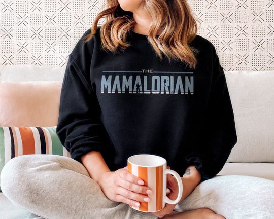 The Mamalorian Sweatshirt - Mum Sweatshirt - Best Mum In The Galaxy