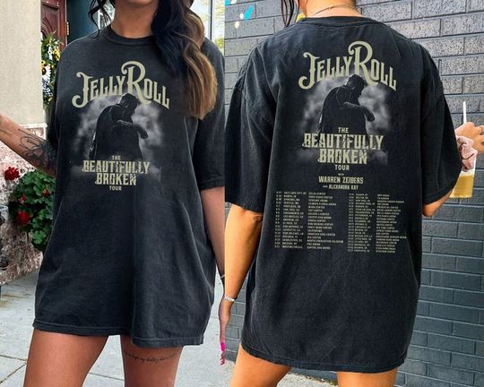 Jelly Roll The Beautifully Broken Tour 2024 Shirt