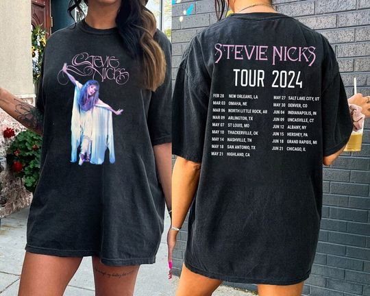 Discover 2024 Stevie Nicks Tour Live In Concert  Shirt