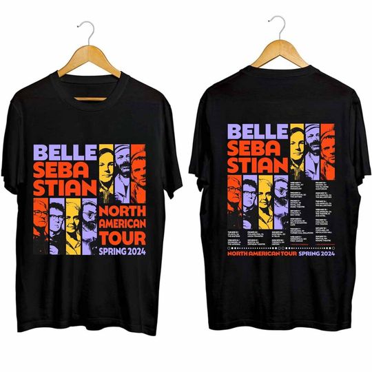 Belle and Sebastian 2024 Tour Shirt