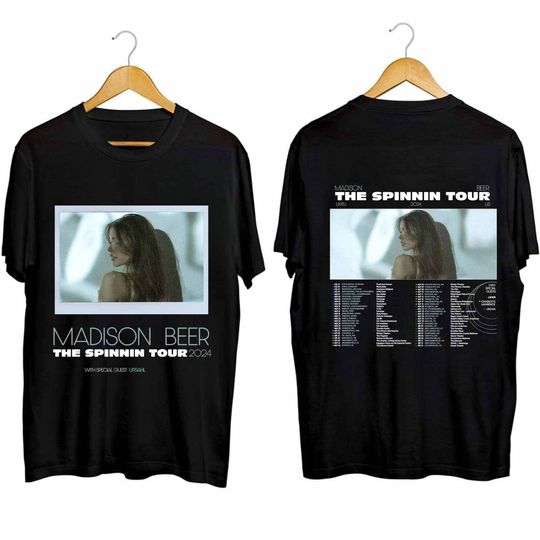Discover Madison Beer The Spinning Tour 2024 T-Shirt