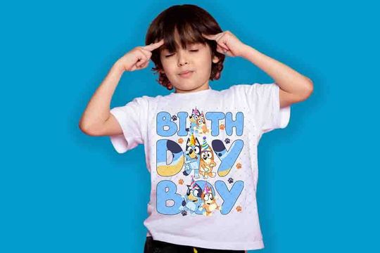 Birthday Boy Shirts, BlueyDad birthday Boy Shirts, BlueyDad birthday Shirts