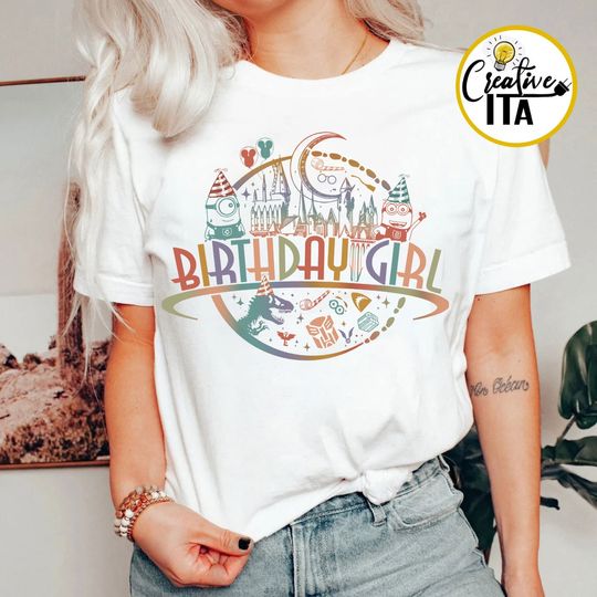 Discover Disney Studios Birthday Shirt, Disney Gift for Birthday