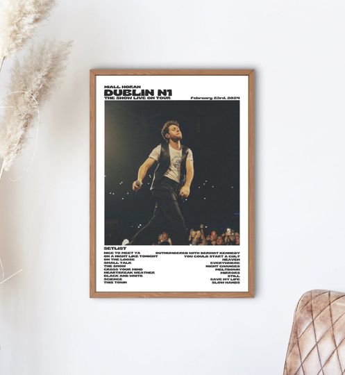Niall Horan, The Show Live On Tour Dublin n1, February 23rd 2024 Poster