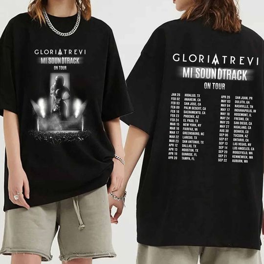 Discover Gloria Trevi Mi Sound Track Tour 2024 Shirt