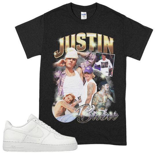 Justin Bieber T-Shirt - Justin Bieber Shirt - Justin Bieber Tee