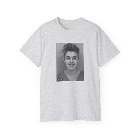 Justin Bieber Celebrity Mugshot Shirt