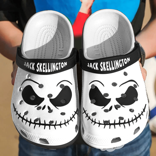 Jack Skellington The Nightmare Before Christmas Disney Clogs, Cartoon Slippers, Cartoon Clogs Shoes