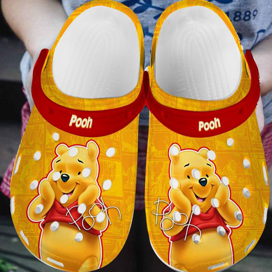 Never Too Old For Winnie The Pooh Disney Clogs, Cartoon Slippers, Cartoon Clogs Shoes