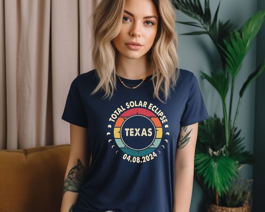 Discover Solar Eclipse 2024 Shirt, Sun Moon Totality 2024