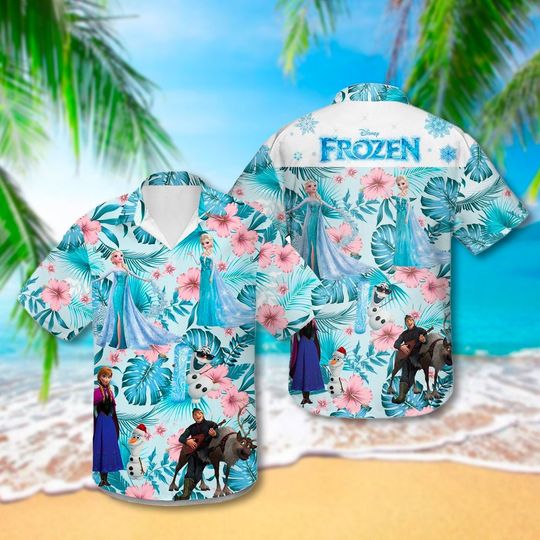 Discover Ice Queen And Friends  Hawaiian Shirt