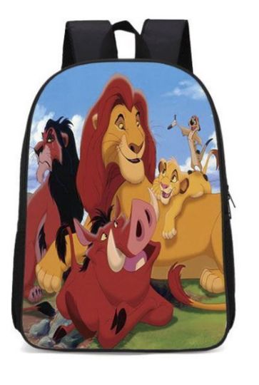 Discover Wonderful The Lion King Characters Best Movie Fan Gift School Backpack