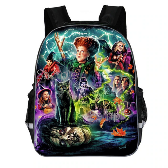 Hocus Pocus Sanderson Sisters Lovers Halloween Back To School Backpack