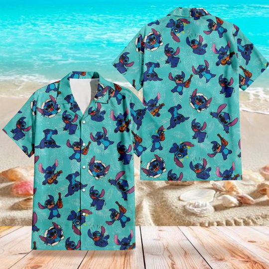 Discover Stitch Hawaiian Shirt,Stitch Hawaiian Shirt Summer Vacation,Stitch Aloha
