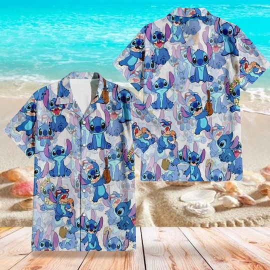 Discover Stitch Hawaiian Shirt,Stitch Hawaiian Shirt Summer Vacation,Stitch Aloha