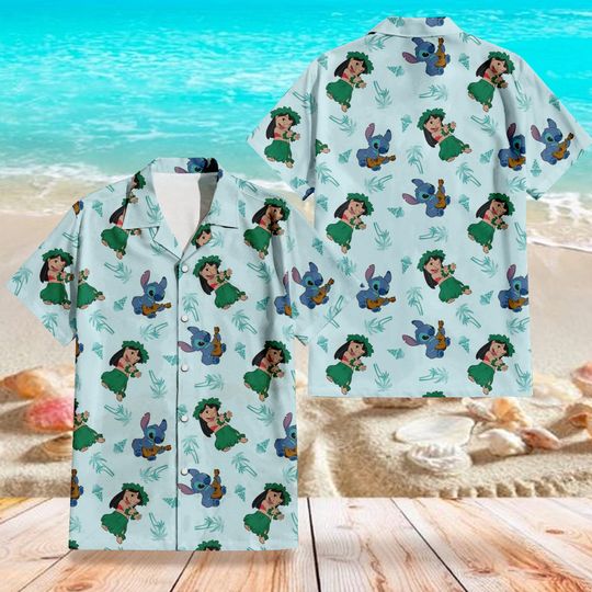 Discover Stitch Hawaiian Shirt,Stitch Hawaiian Shirt Summer Vacation,Stitch Aloha