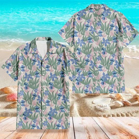 Discover Stitch Hawaiian Shirt,Stitch Hawaiian Shirt Summer Vacation,Stitch Aloha