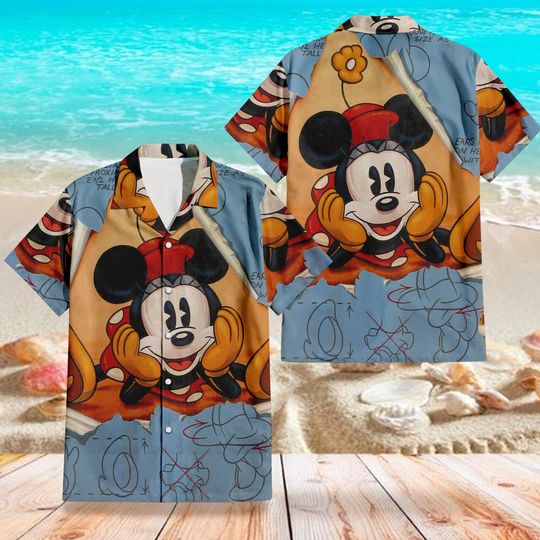 Discover Disney Mickey Mouse Hawaii Shirt,Mickey Hawaiian Shirt Summer Vacation