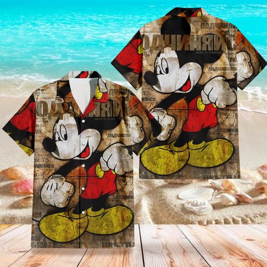 Discover Disney Mickey Mouse Hawaii Shirt,Mickey Hawaiian Shirt Summer Vacation