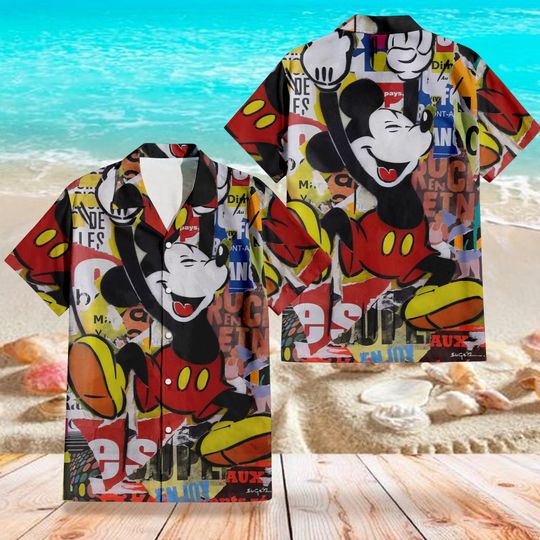 Discover Disney Mickey Mouse Hawaii Shirt,Mickey Hawaiian Shirt Summer Vacation