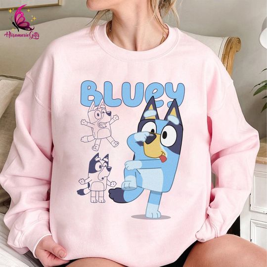 Discover Funny BlueyDad Character Sweatshirt