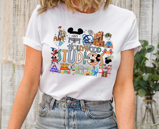 Discover Vintage Disney Hollywood Studios Shirt, Hollywood Studios Trip Shirt