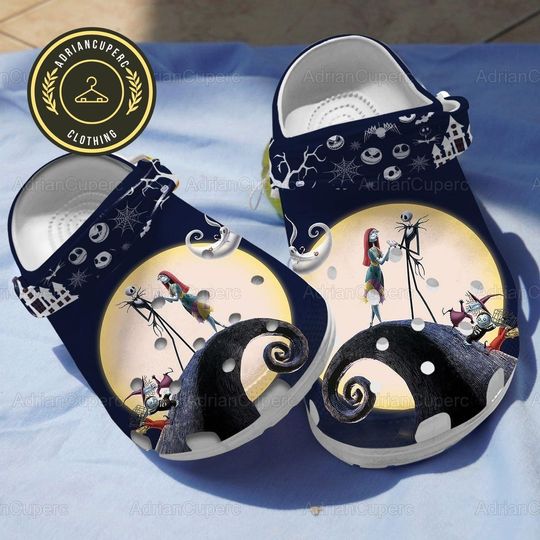 Jack Skellington And Sally Shoes, Jack Skellington Disney Clogs