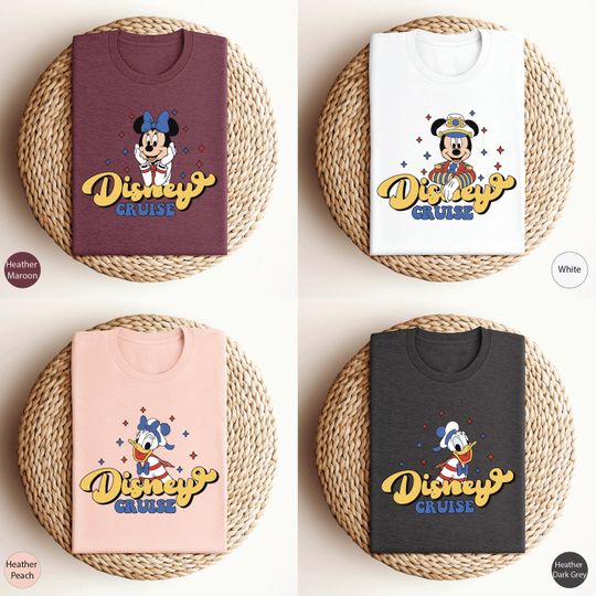 Discover Custom Cruise Disney Trip Shirt / Mickey and Friends Cruise Shirt