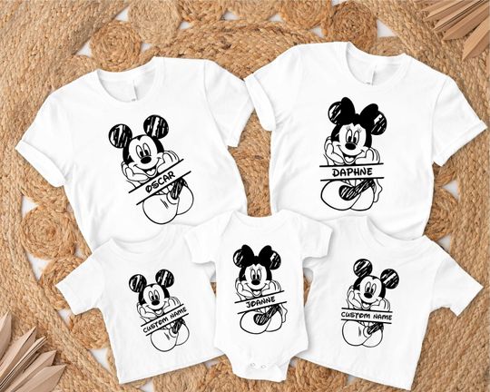 Discover Personalized Disneyland Shirt, Family Shirt, Disneyland Family Matching