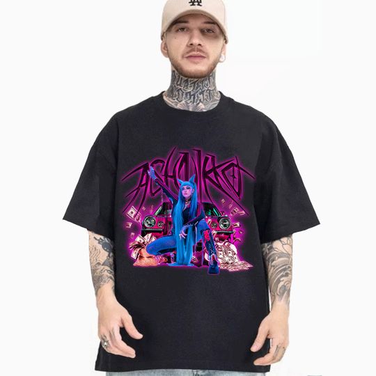 Retro Ashnikko Shirt, Vintage 90s Ashnikko Shirt, Ashnikko Tee, Ashnikko Fan