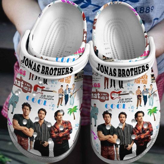 Jonas Brothers Music Clog, Jonas Brother Band Fan Clogs