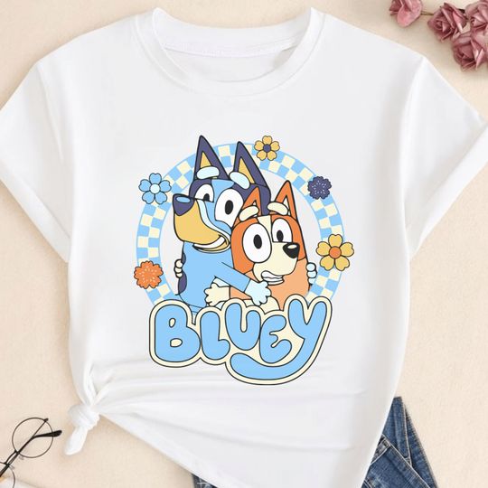 Discover BlueyDad Family Shirt, BlueyDad Mom Shirt, BlueyDad Dad Shirt, BlueyDad Birthday Party Shirt
