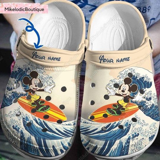 Personalized Mickey Disney Clogs