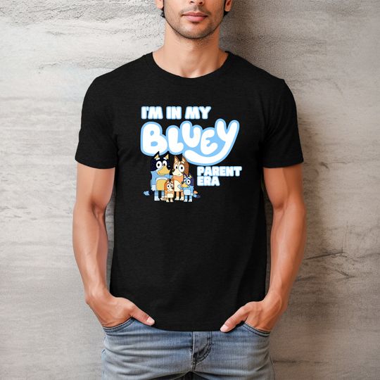 Discover BlueyDad Parent Era Shirt, BlueyDad Shirt, BlueyDad and Chilli