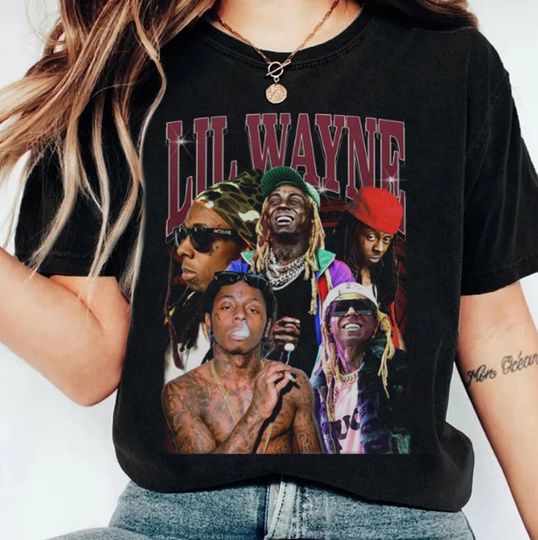 Lil Wayne Vintage Shirt, Lil Wayne T-Shirt, Hip hop RnB Rap Tee