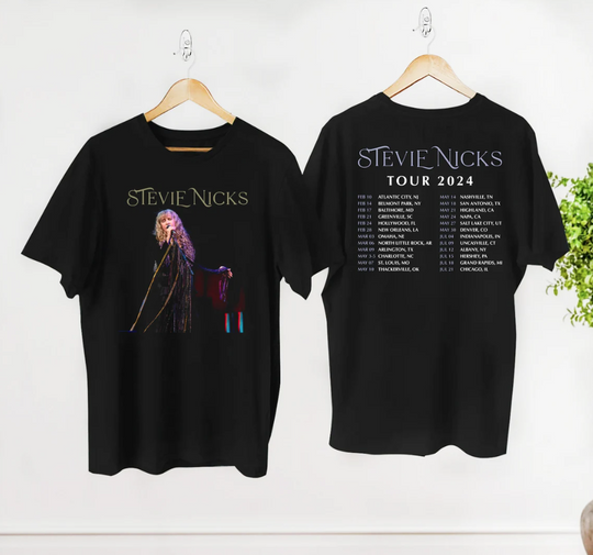 Discover 2024 Stevie Nicks Tour Live In Concert T-Shirt