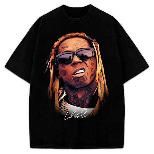 Lil Wayne T-Shirt Weezy F Baby Dwayne Carter Tha Carter Lil Tunechi Shirt
