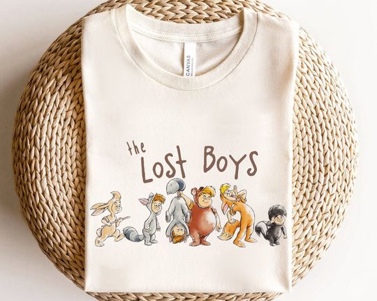 Disney Peter Pan The Lost Boys Squad Retro Shirt, Magic Kingdom Shirt
