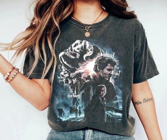 Discover Color Last of us Graphic movie, Halloween HN Shirt