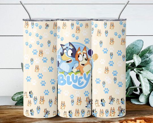 Blue Dog 20oz Tumbler, BlueyDad 20oz Tumbler